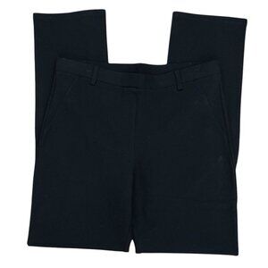 Quince Women's L Tall Ultra Stretch Pull On Ponte Pant Black NWT Inseam 31"